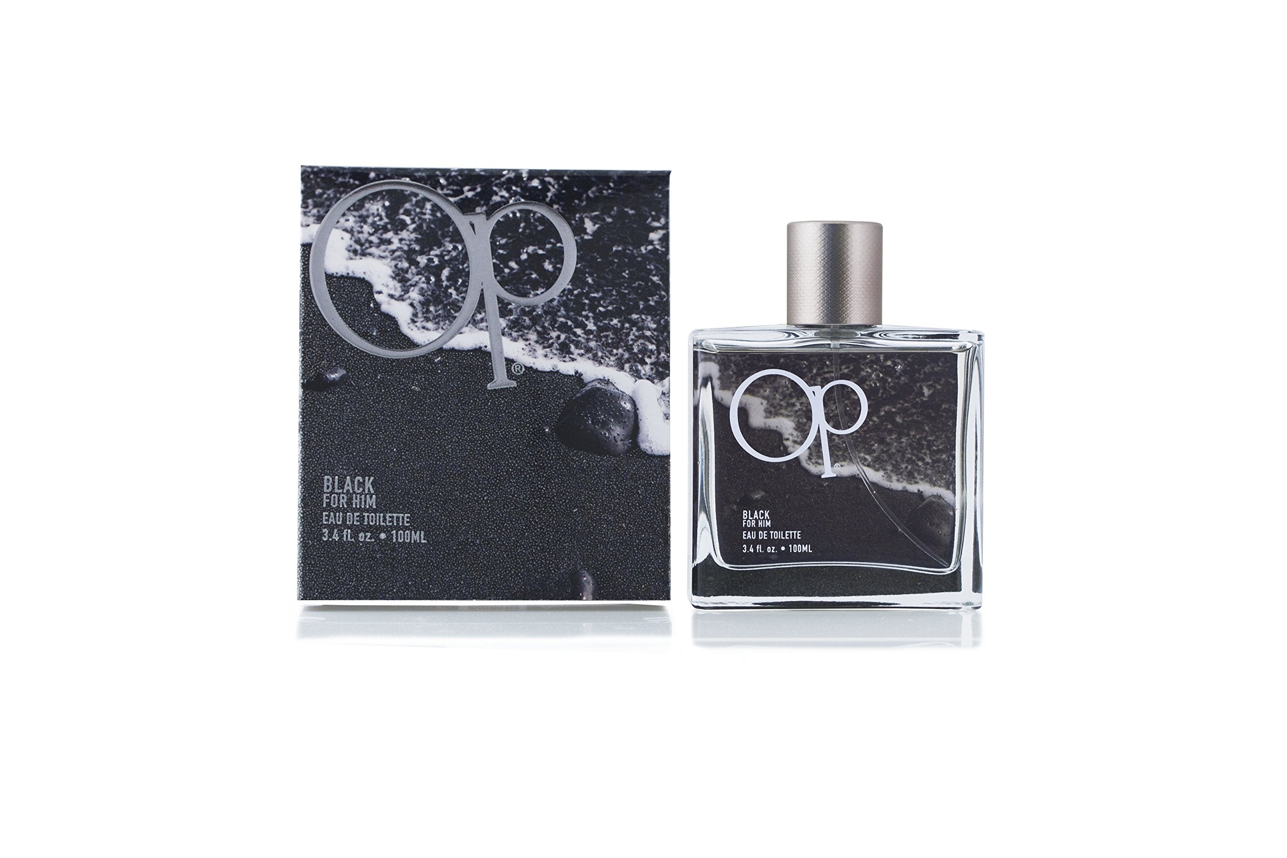 Ocean Pacific Black for Him Eau De Toilette Spray, 3.4 Ounce