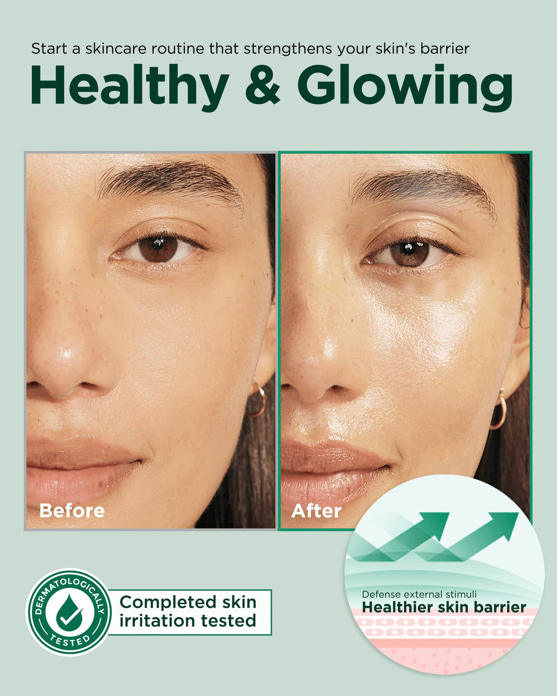 EASYDEW Barrier Repair Mask - Intense Moisture-Rich Face Mask with Revitalizing Cream Essence for Lasting Hydration with EGF Peptide, Ceramides, Hyaluronic Acid, 4 Sheets