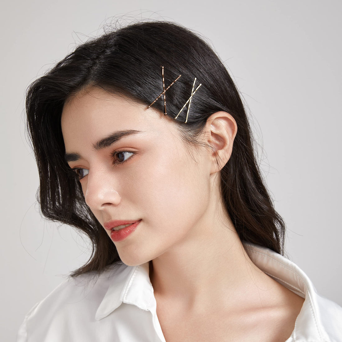 Dofash 5cm/2in Metal Bobby Pins Black Hair Clips grips for Decoration 60pcs (Black)