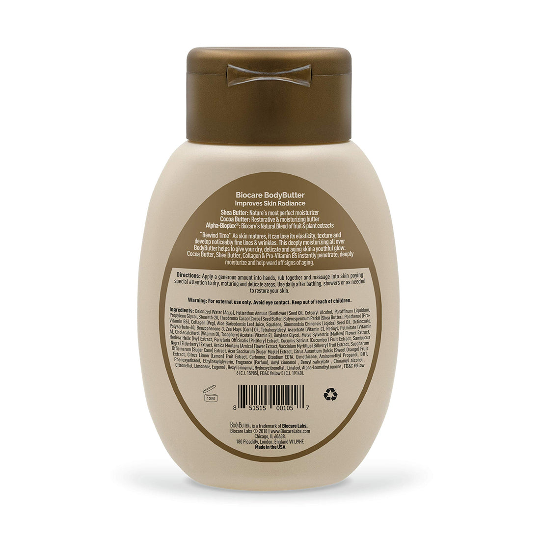 Body Butter with Cocoa Butter & Shea Butter by Biocare Classic Body Butter