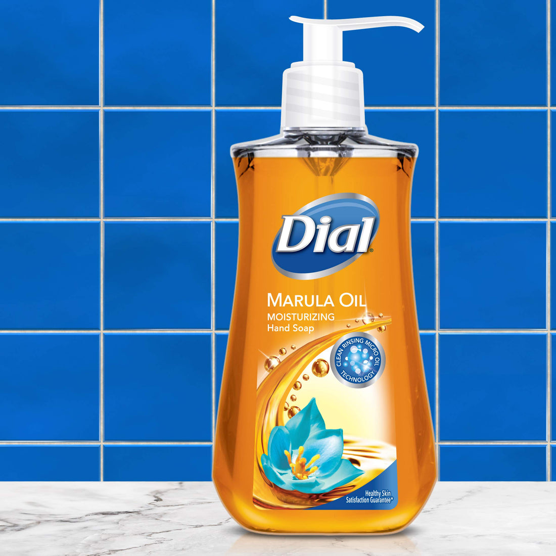 Dial Miracle Hand Soap Infused with Marula Oil, 3 Count (Pack of 4)
