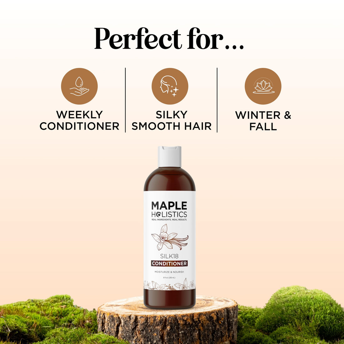 Maple Holistics Silk18 Sulfate-free Natural Conditioner for Dry and Damaged Hair