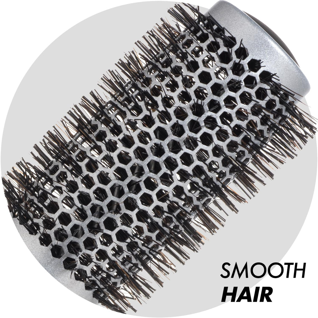 Sam Villa Signature Nylon and Boar Bristle Hair Brush Thermal Round Styling Brush