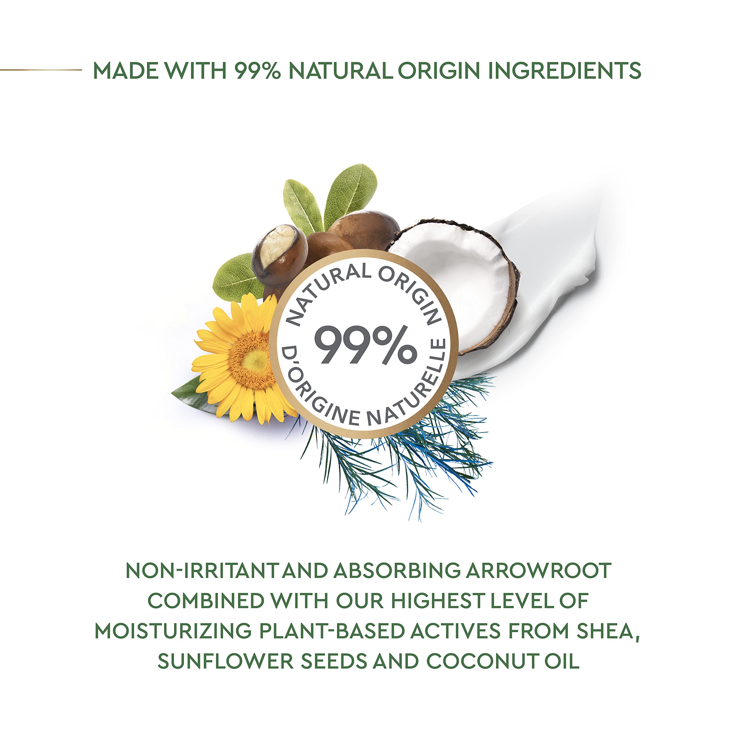 Dove Care by Plants Deodorant Stick for long-lasting deodorant protection Tea Tree aluminum free deodorant 2.6 oz 3 Count