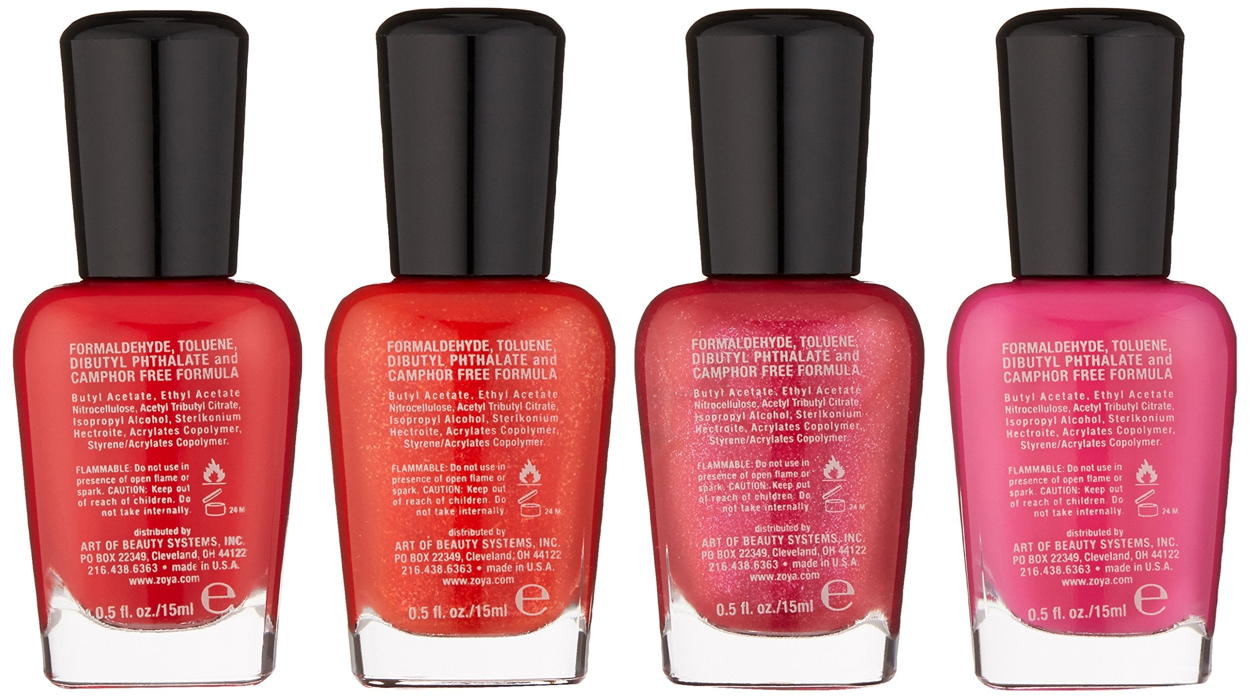 Zoya Polish Quad Nail Polish, Spreading Cheer