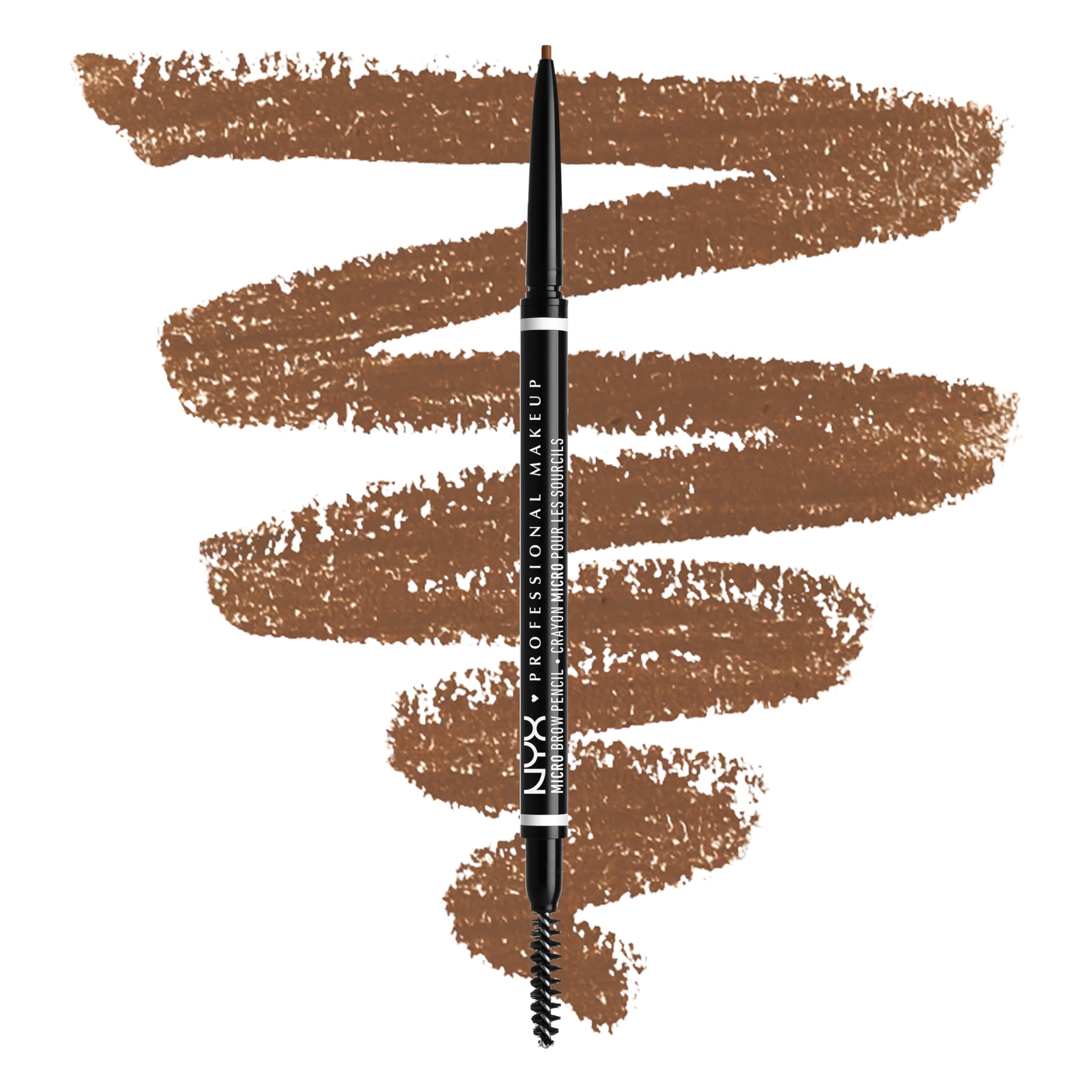 NYX PROFESSIONAL MAKEUP Micro Brow Pencil, Auburn, 1 Count