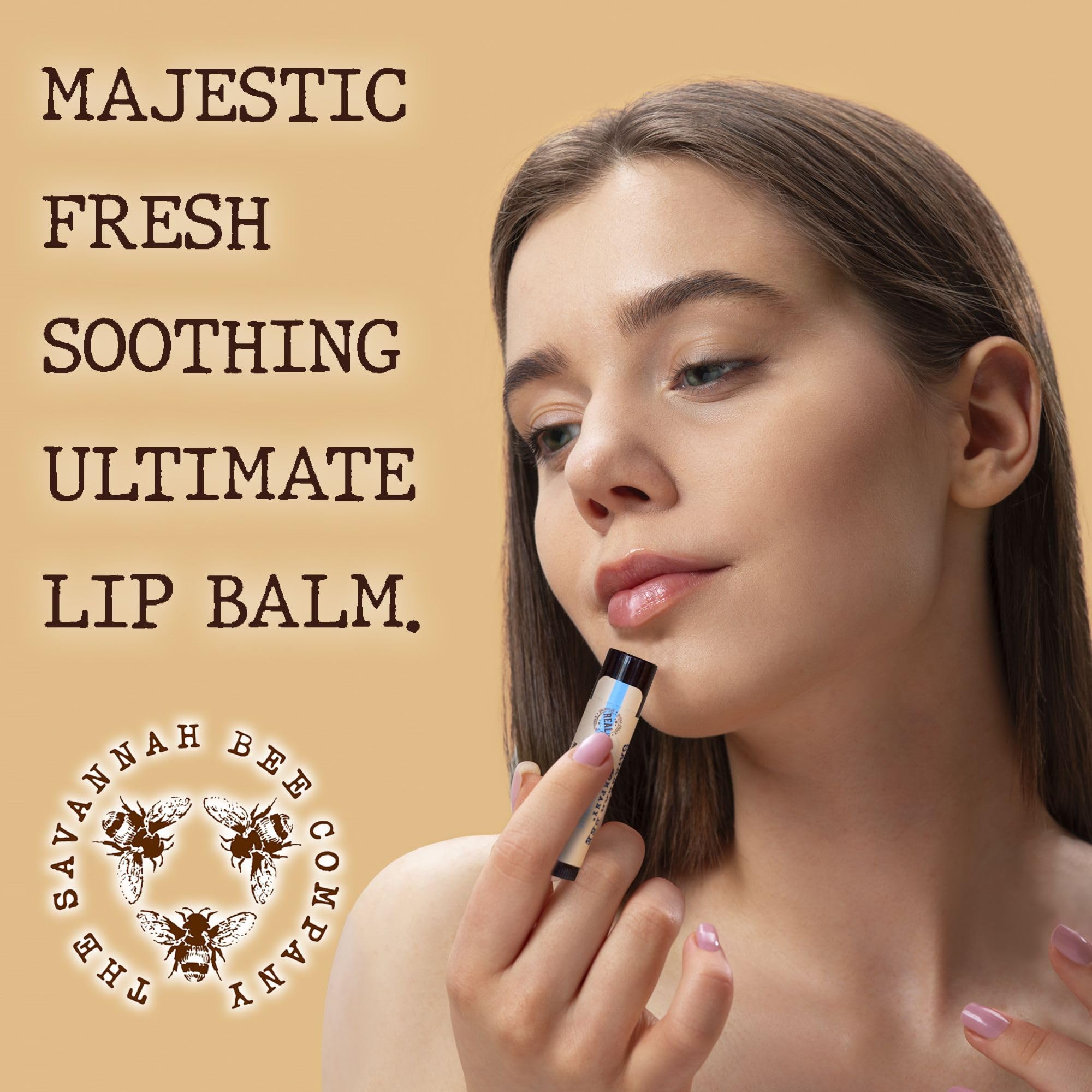 Savannah Bee Salted Caramel Beeswax & Propolis Lip Balm 4.2g