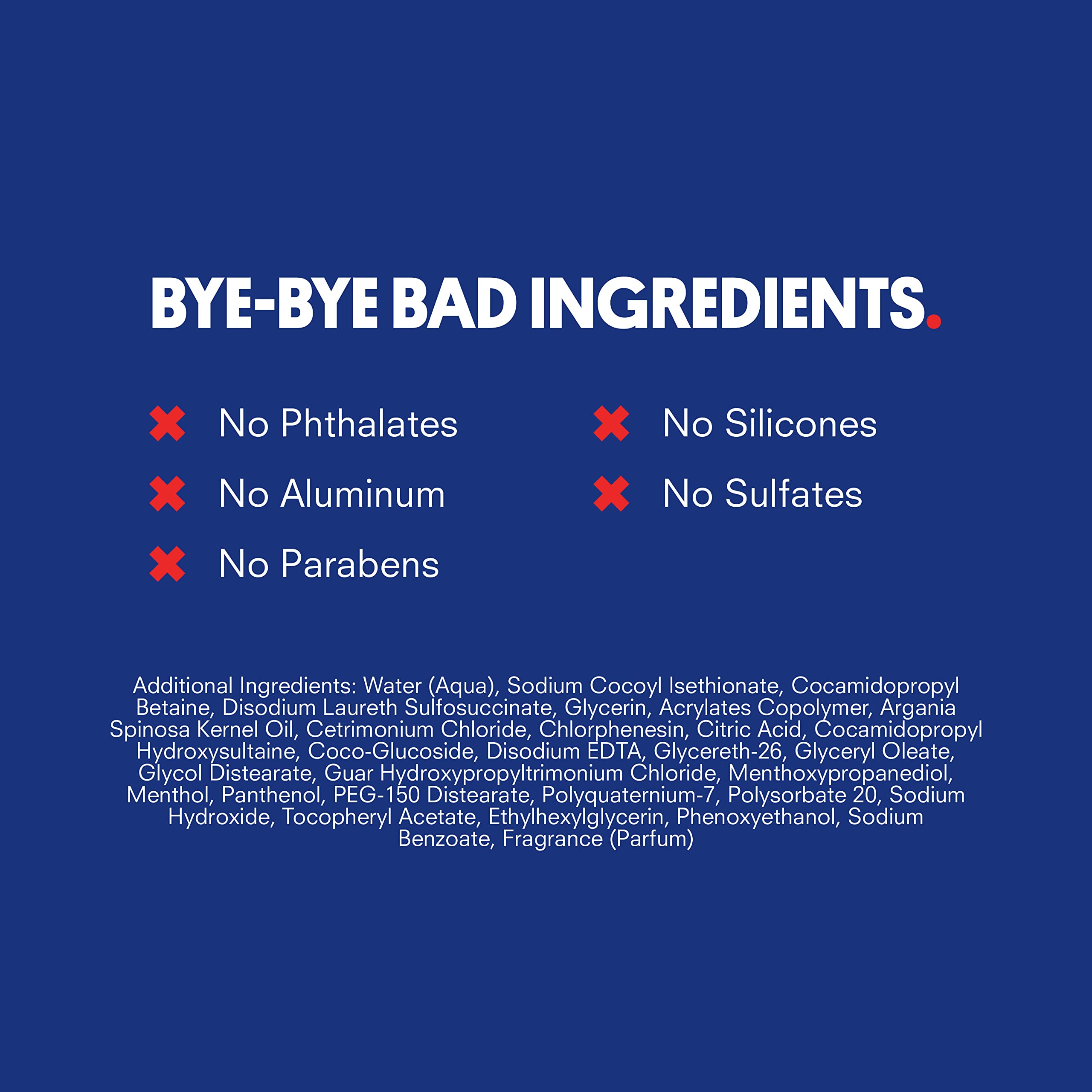 Huron Men's Fresh Scent Daily Shampoo - Keeps Hair Full & Strong - Nourishing Shampoo for Men's Hair with Argan Oil & Vitamins E and B7 - 32oz