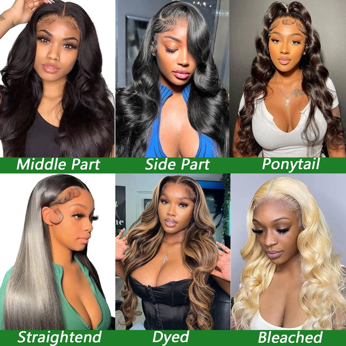 MUZOJET Human Hair Wigs for Women HD Body Wave Lace Front Wigs Human Hair 13x6 Lace Front Wigs Human Hair Pre Plucked 180 Density 10A Glueless Wigs Pre Plucked hair replacement wigs 28 Inch