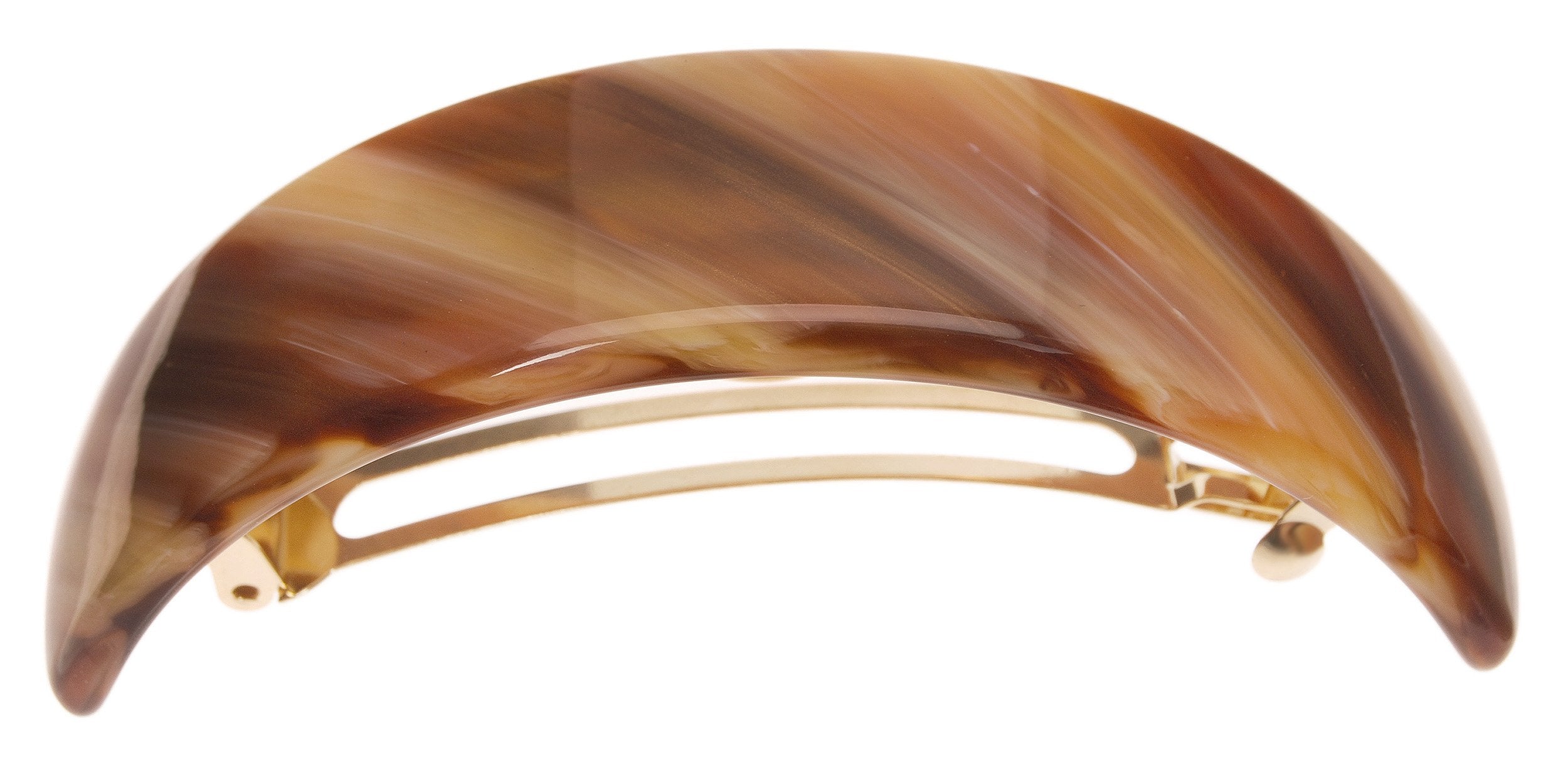 France Luxe Extra Volume Barrette - Caramel Horn