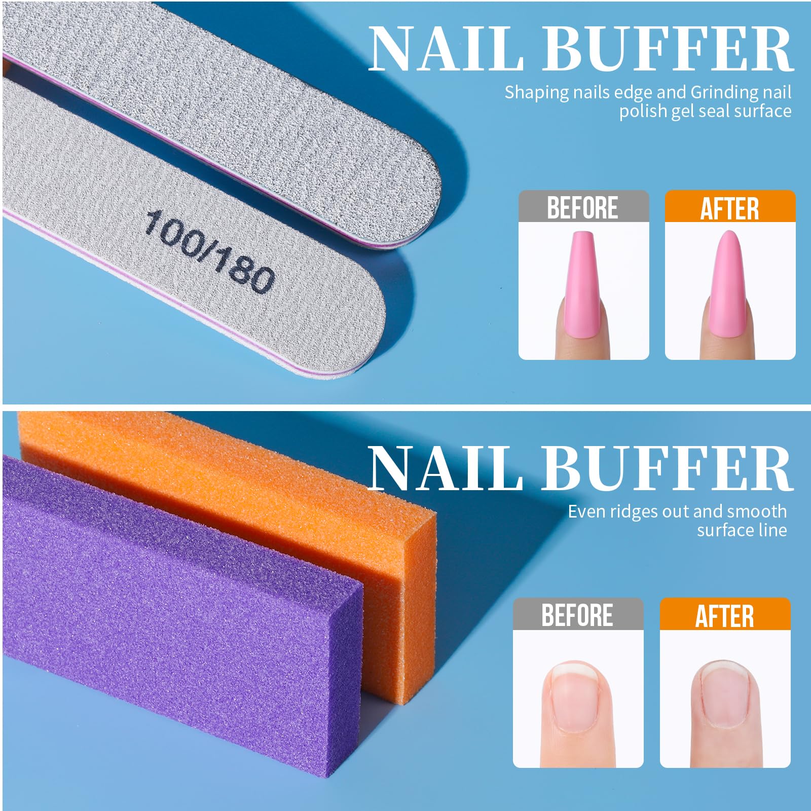 Teenitor Nail Soaking Bowl, Soak Off Gel Polish Dip Powder Remover, Manicure Bowl for Hand, Cuticle Remover Tools, Nail Brush Cuticle Pusher,Cuticle Oil Cuticle Peeler,Nail File Buffer Milk and Honey