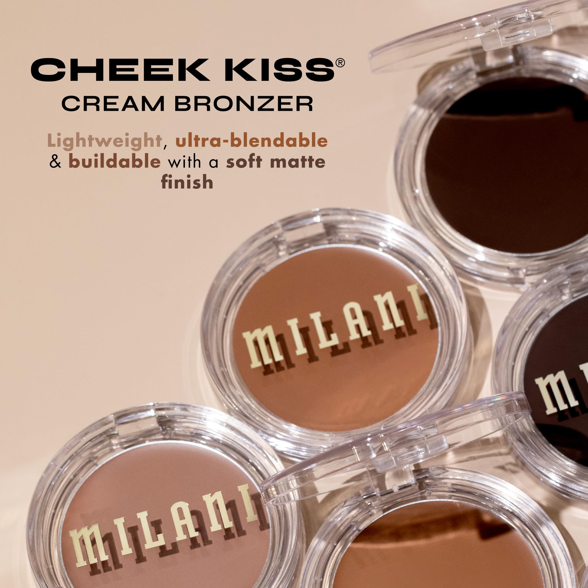 Milani Cheek Kiss Cream Bronzer-120 Spilling Tea