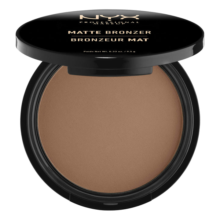 NYX PROFESSIONAL MAKEUP Matte Bronzer, Deep, 0.33 Ounce