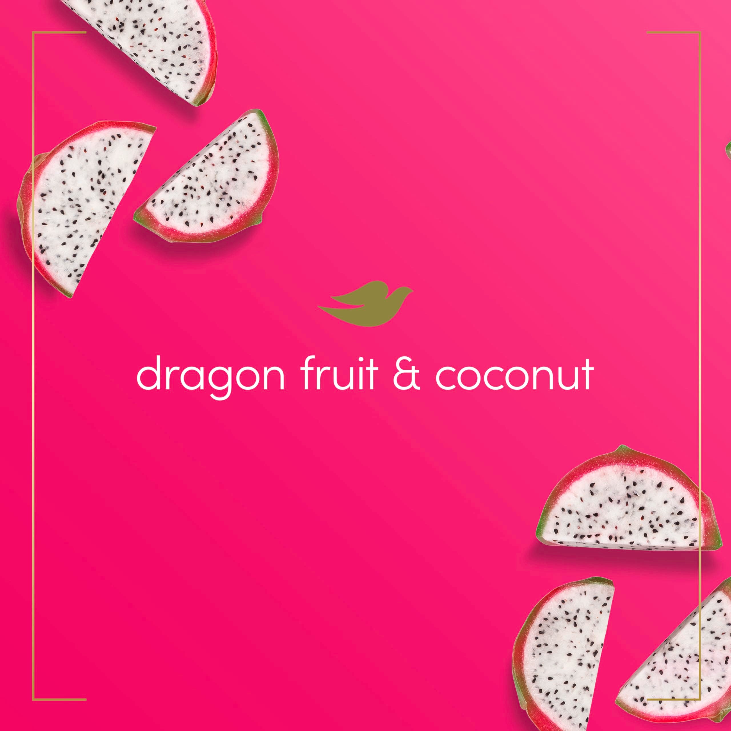 Dove Advanced Care Hand Wash 4 Count for Effectively Washing Away Dirt & Germs, Dragonfruit & Coconut with 10-Layer Nourishment