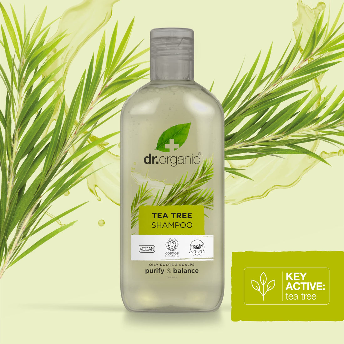 Organic Doctor Tea Tree, Shampoo, 9 Fluid Ounce
