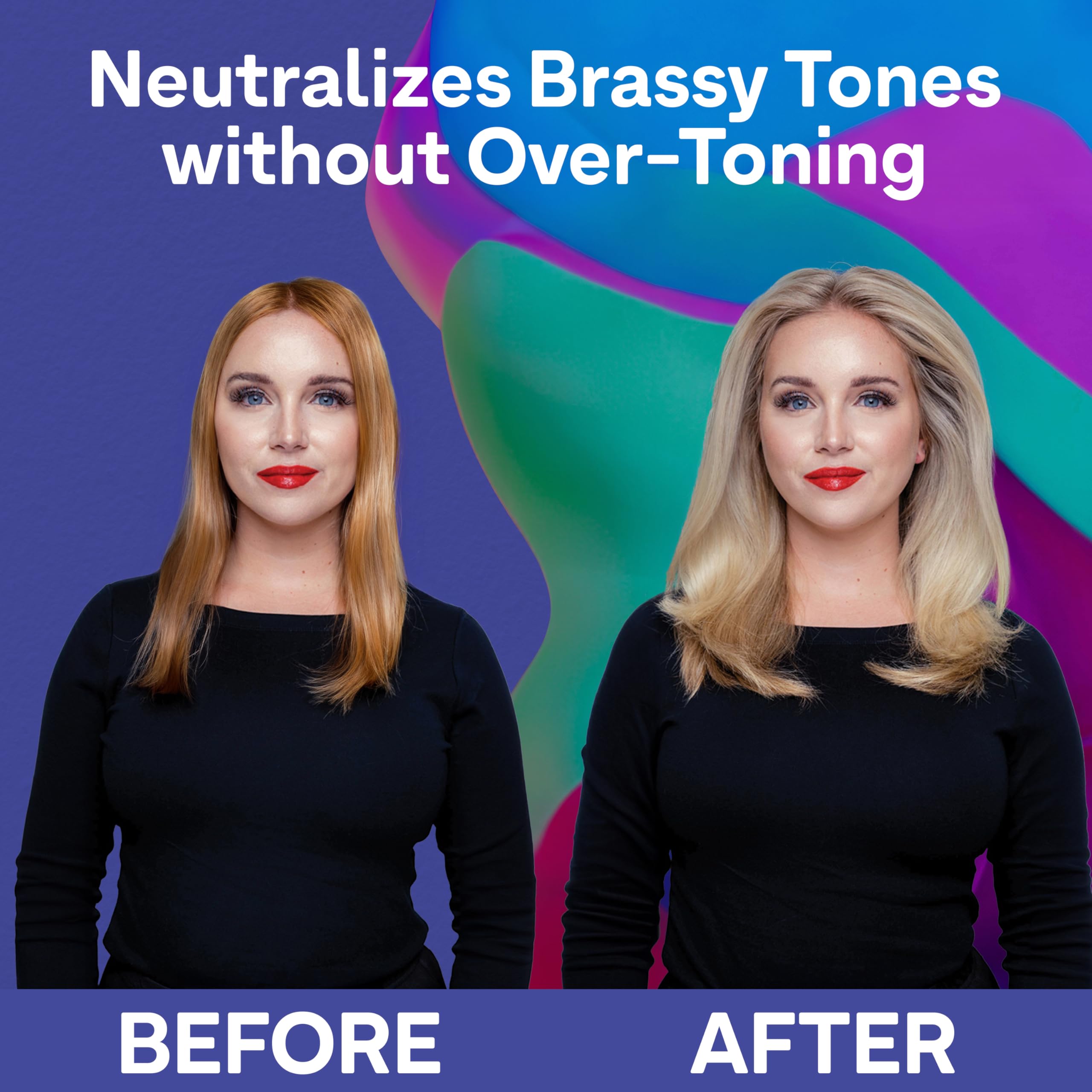 Colorproof Daily Blonde Conditioner 8.5 Fl. Oz. Purple Conditioner for Blonde Hair with Citrus, Jasmine & Coconut Milk Scent, Sulfate Free Conditioner for Detangling and Toning