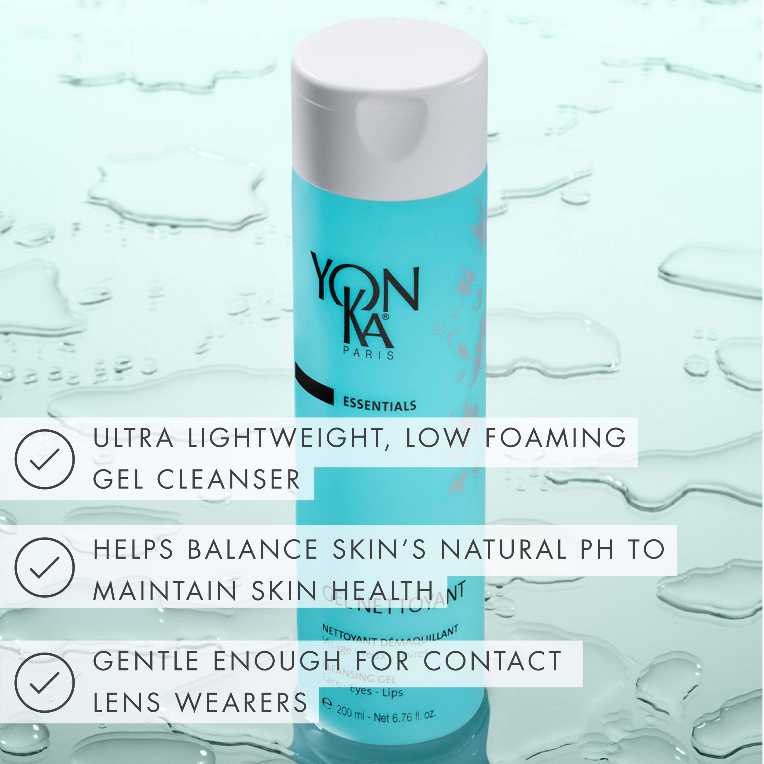 Yonka Face Cleansing Gel, 6.76 Ounce