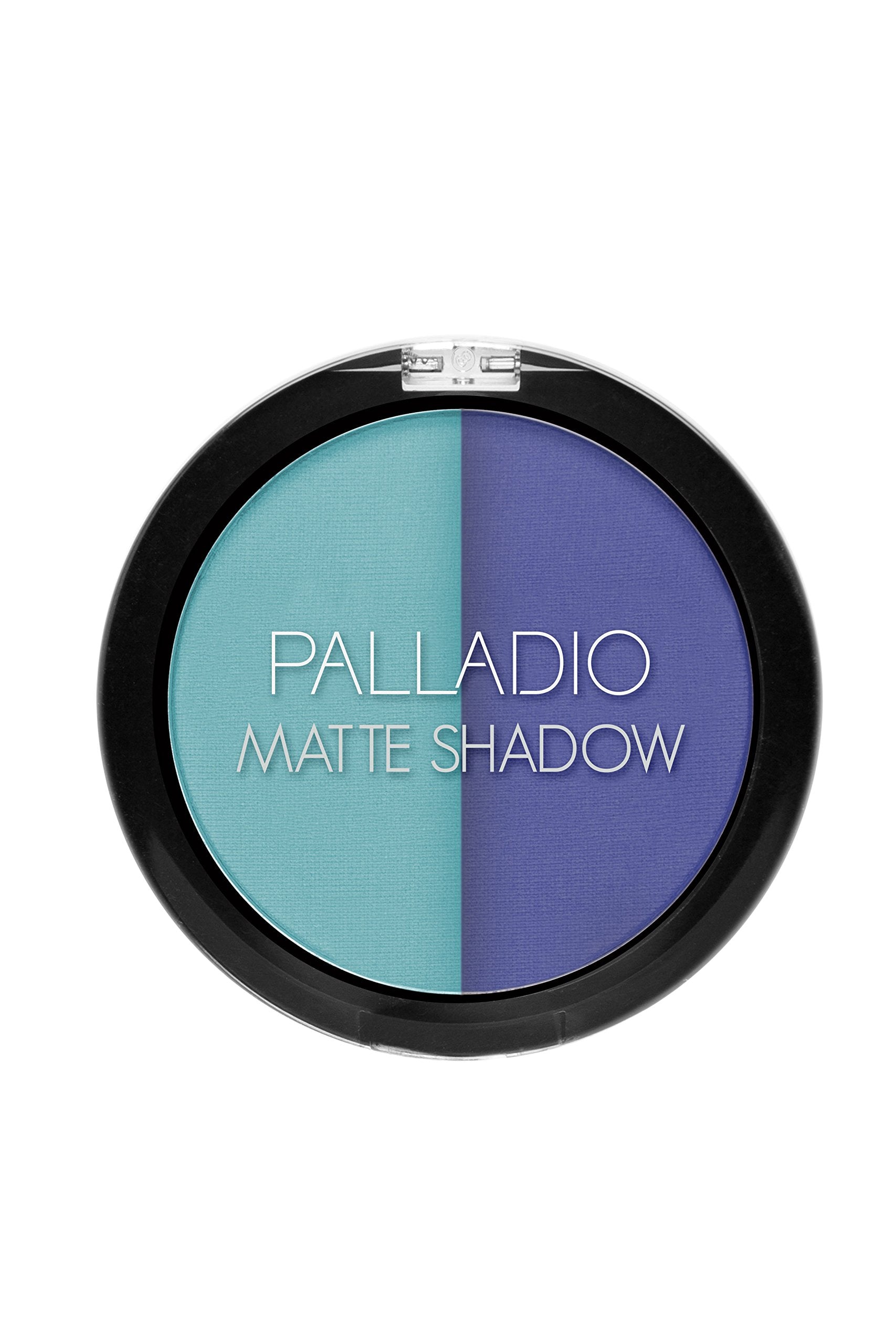 Palladio Beauty MATTE EYE SHADOW DUO 0.09 oz, City Blues, 2.5 g