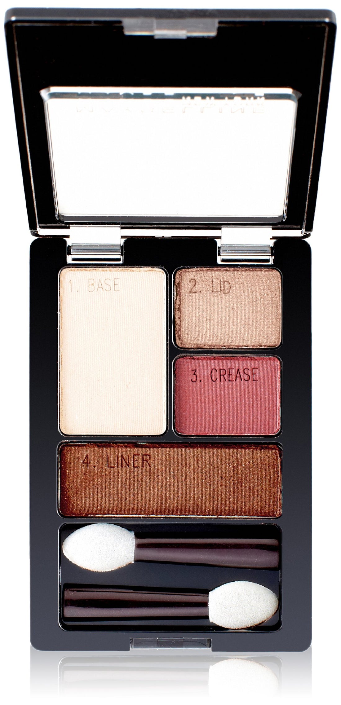 Maybelline Expert Wear Eyeshadow Quads, Designer Chocolates, 0.17 oz.