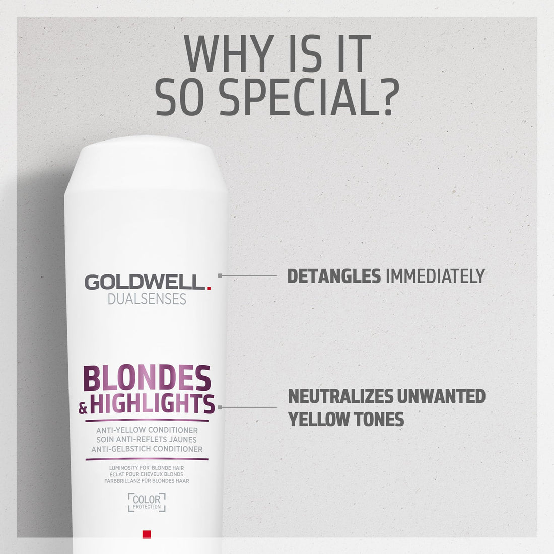 Goldwell Dualsenses Blondes & Highlights Anti-Yellow Conditioner 300mL