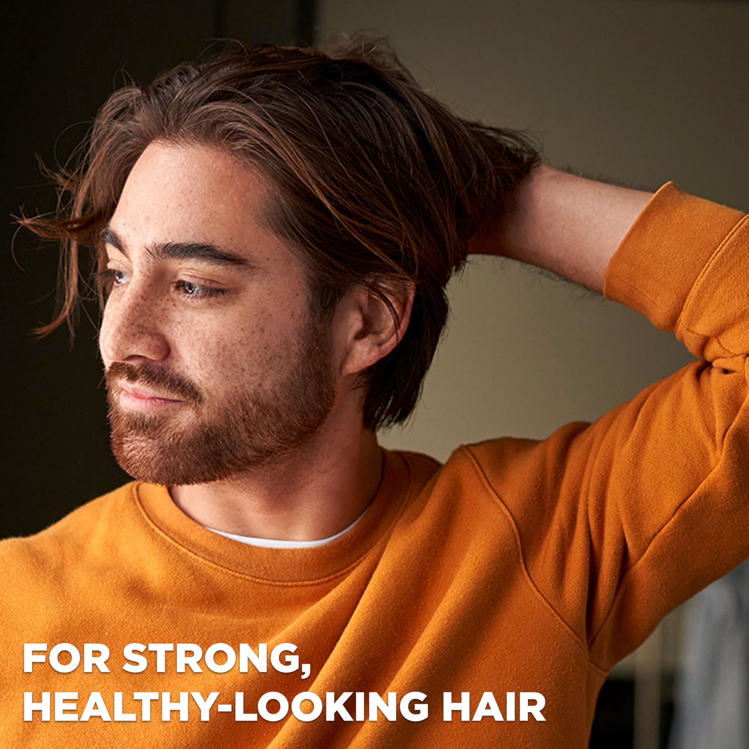 Dove Men+Care 2-in-1 Shampoo + Conditioner Avocado & Tea Tree Oil for Strengthening Hair, with Vitamin E & Mineral Complex, 17.5 oz