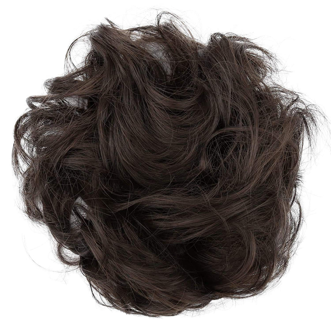 auburn mix 4/30 : PRETTYSHOP Scrunchie Scrunchy Bun Up Do Hair piece Hair Ribbon Ponytail Extensions Wavy Curly or Messy auburn mix 4/30