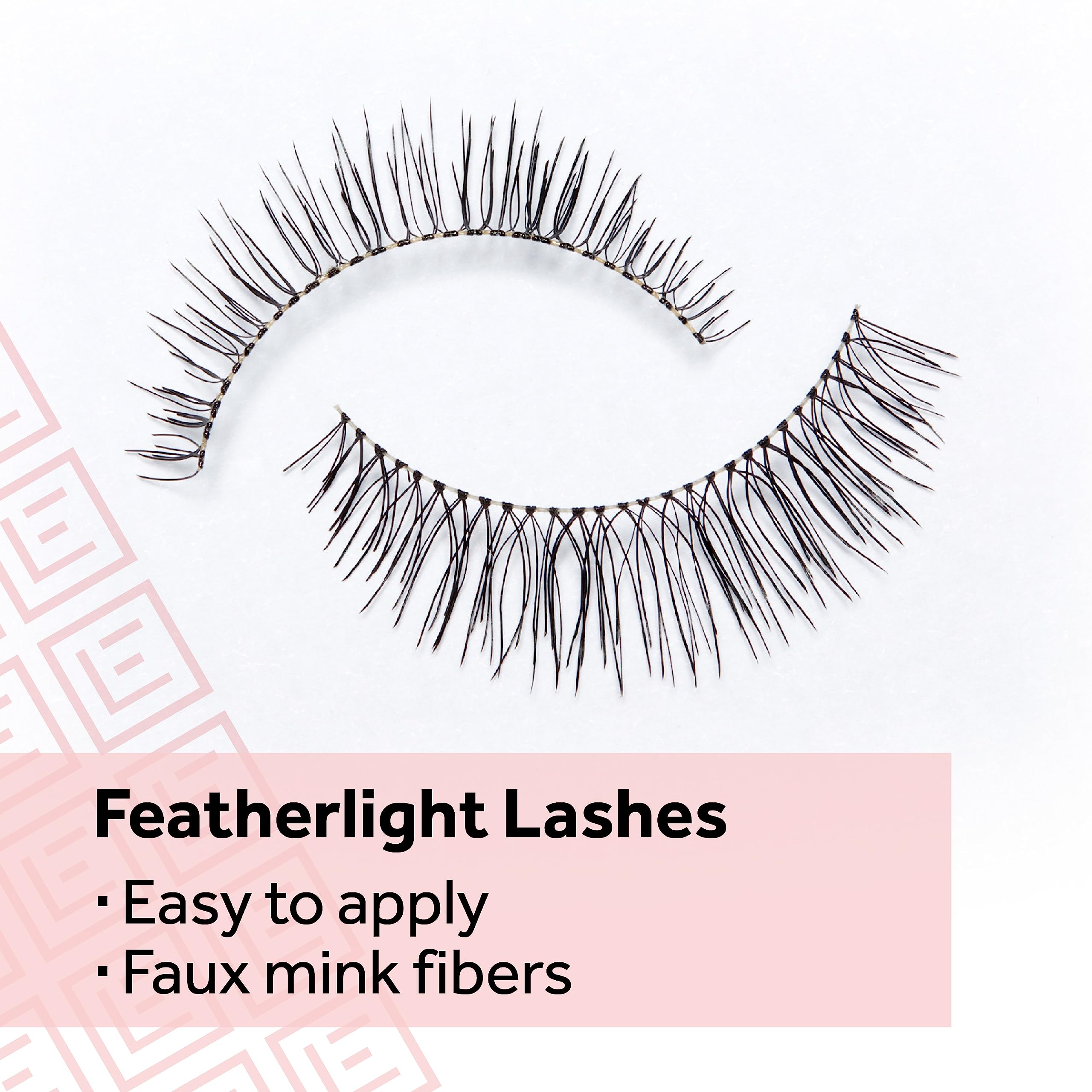 EYLURE LONDON False Eyelashes - Naturals No. 031 Featherlight Feel Lashes with Adhesive | Reusable Up To 5 Wears | Latex Free Glue Last Up To 18 Hours