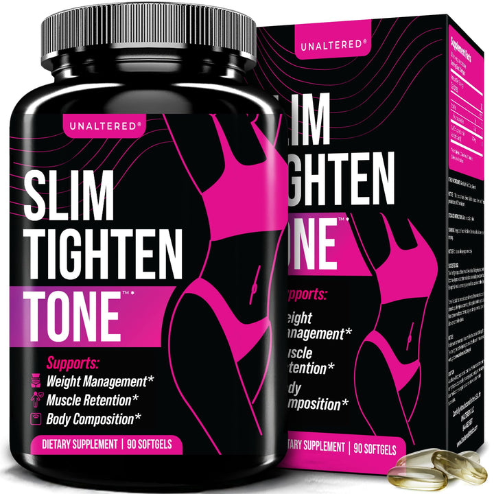 UNALTERED Belly Fat Burner for Women - Slim Waist, Lose Stomach Fat, Reduce Bloating - Natural Weight Loss Pills, Appetite Suppressant, & Metabolism Booster - 90 Capsules