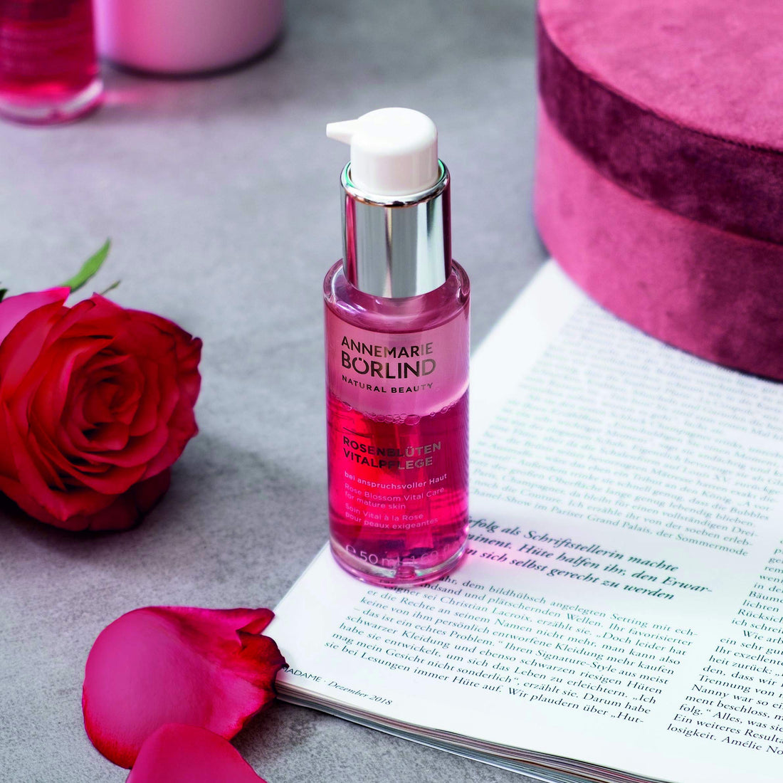 AnneMarie Borlind, Natural Beauty, Rose Blossom Vital Care, 1.69 fl oz (50 ml)