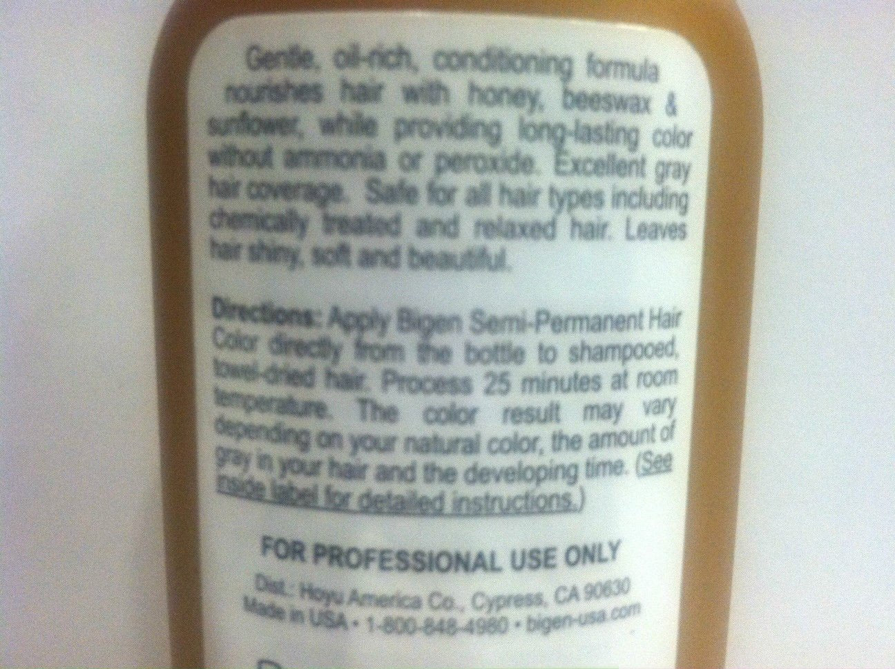 Bigen Semi Permanent Hair Color, Natural Black, 3 Fl Oz (BSPNB2)