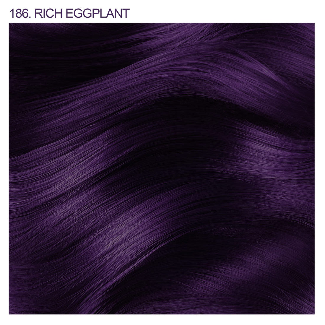 Adore Semi-Permanent Haircolor #186 Rich Eggplant 4 Ounce 118ml 2 Pack