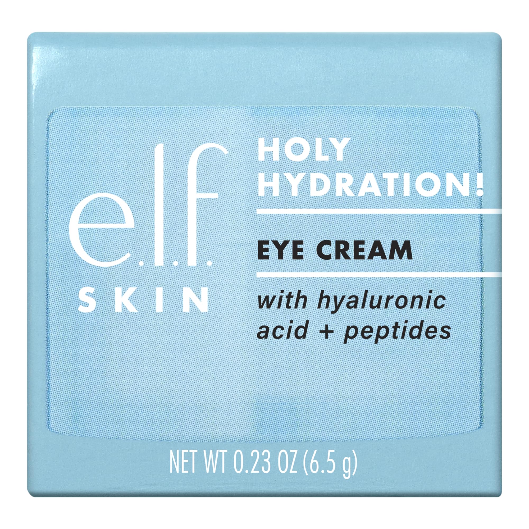 e.l.f. SKIN Holy Hydration! Eye Cream Mini, Rich Hydrating Eye Cream For Minimizing Dark Circles, Infused With Hyaluronic Acid, Vegan & Cruelty-free