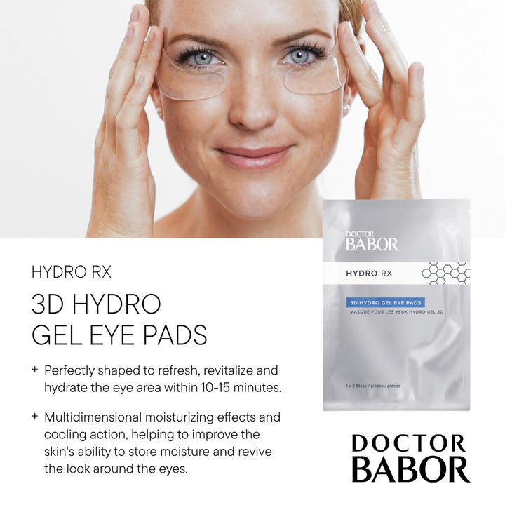 Doctor Babor Hydro RX 3D Hydro Gel Eye Pads 4 Pack