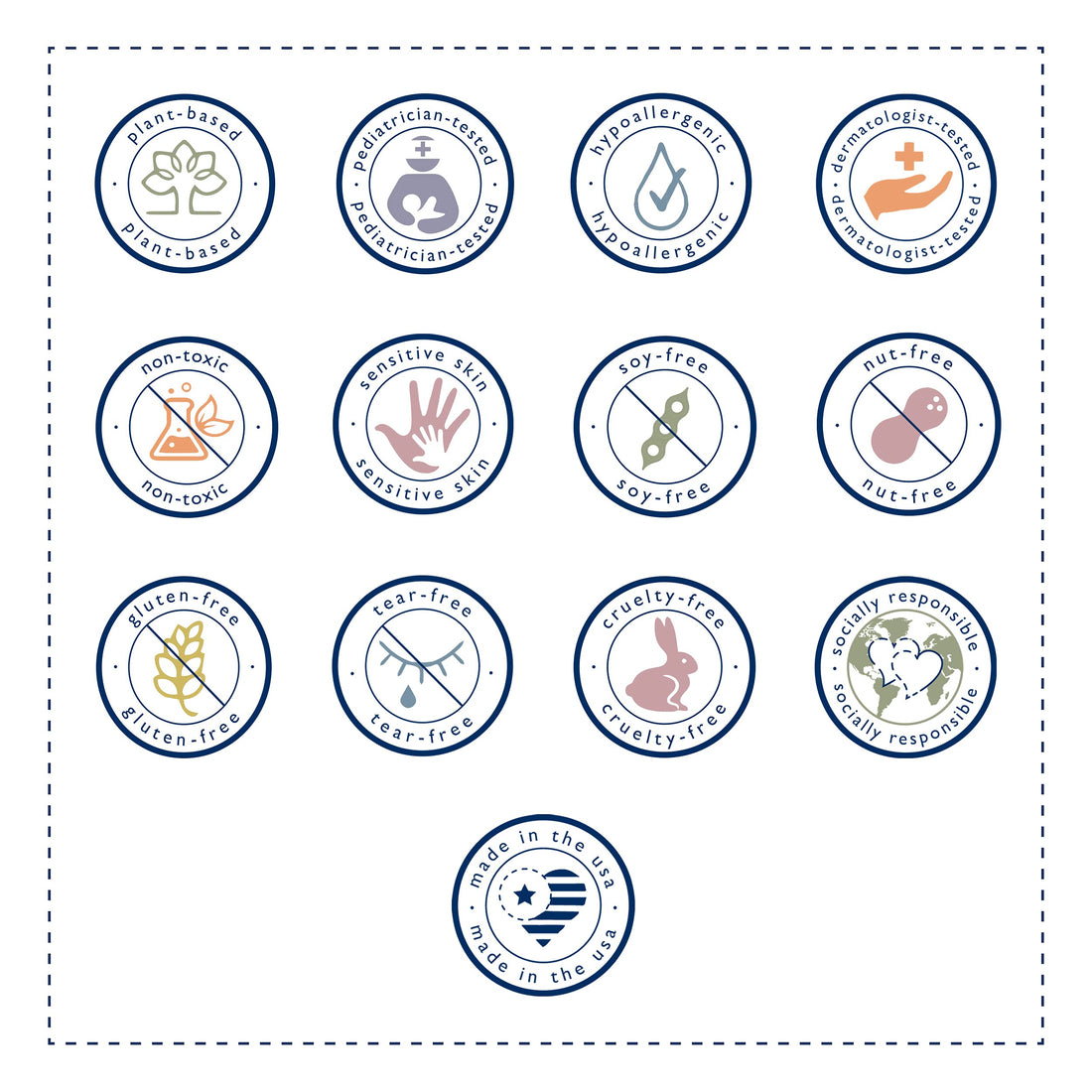 Noodle & Boo 2-in-1 Newborn Hair & Baby Body Wash for Baby, Tear Free and Hypoallergenic, 16 Fl Oz