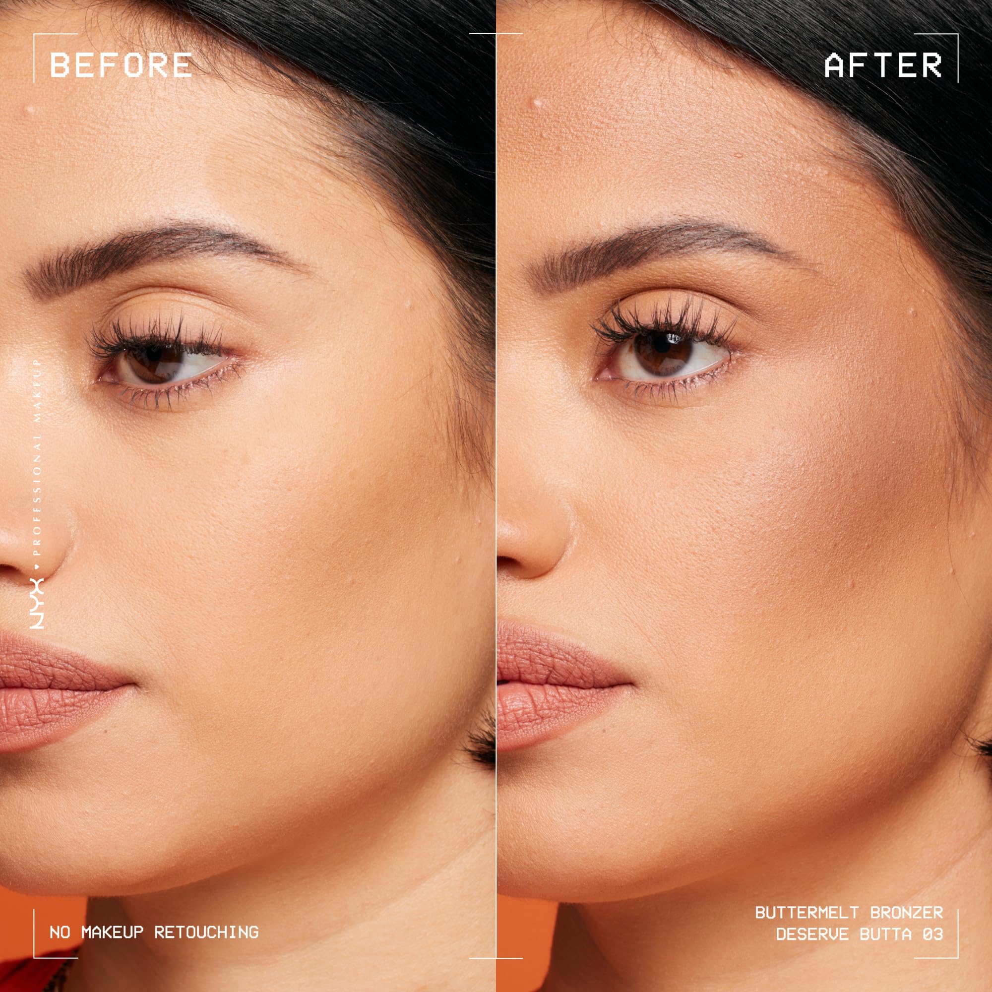 NYX PROFESSIONAL MAKEUP Matte Buttermelt Bronzer, Longwear Face Makeup with Up to 12 Hours of Wear, Vegan Formula - Deserve Butta