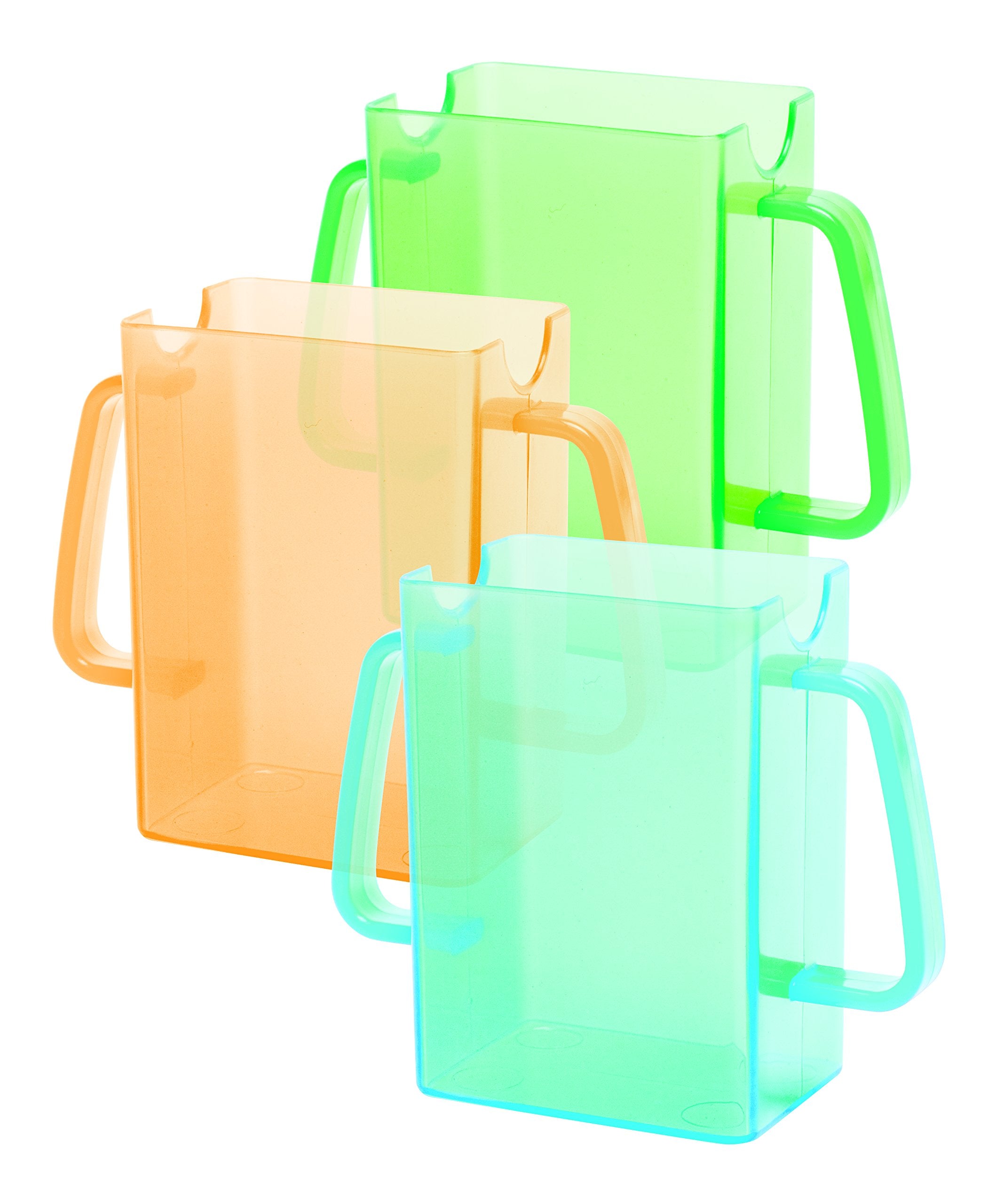 Mommys Helper Juice Box Buddies Holder for Juice Bags and Boxes, Colors May Vary, 1 Piece per Order