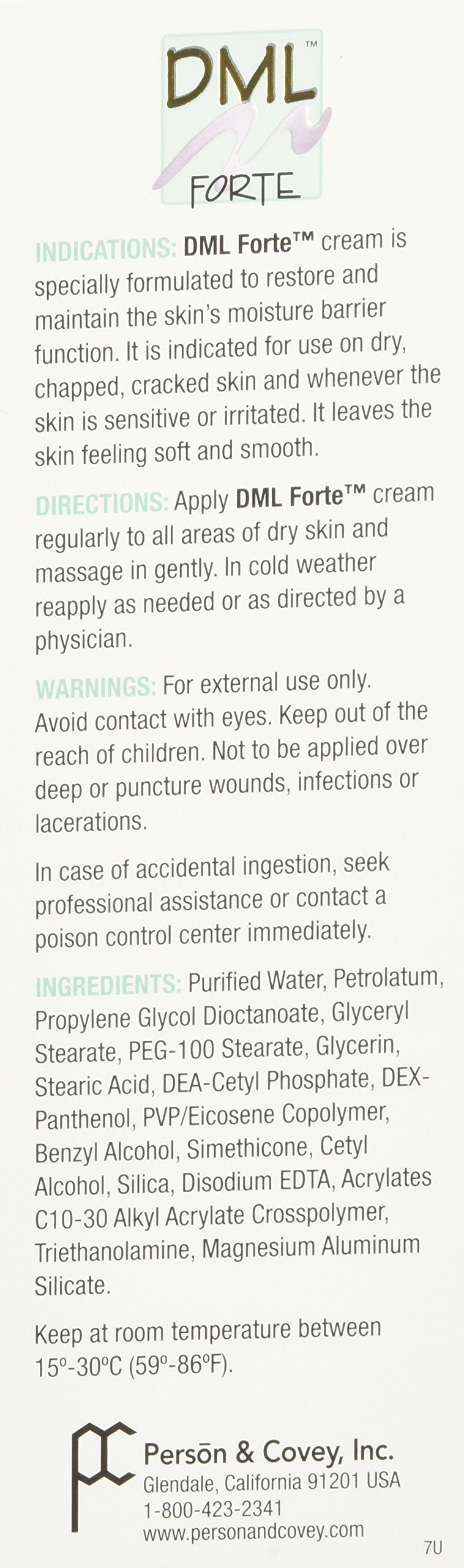 DML Forte Cream 4 Oz (Pack of 3)