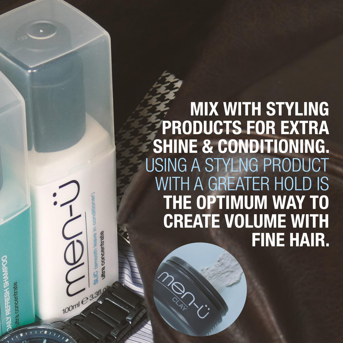 men- Slic (Smooth Leave-In Conditioner) 100 Ml