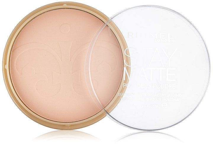 Rimmel London Stay Matte Pressed Powder, Pink Blossom, 0.49 Ounce