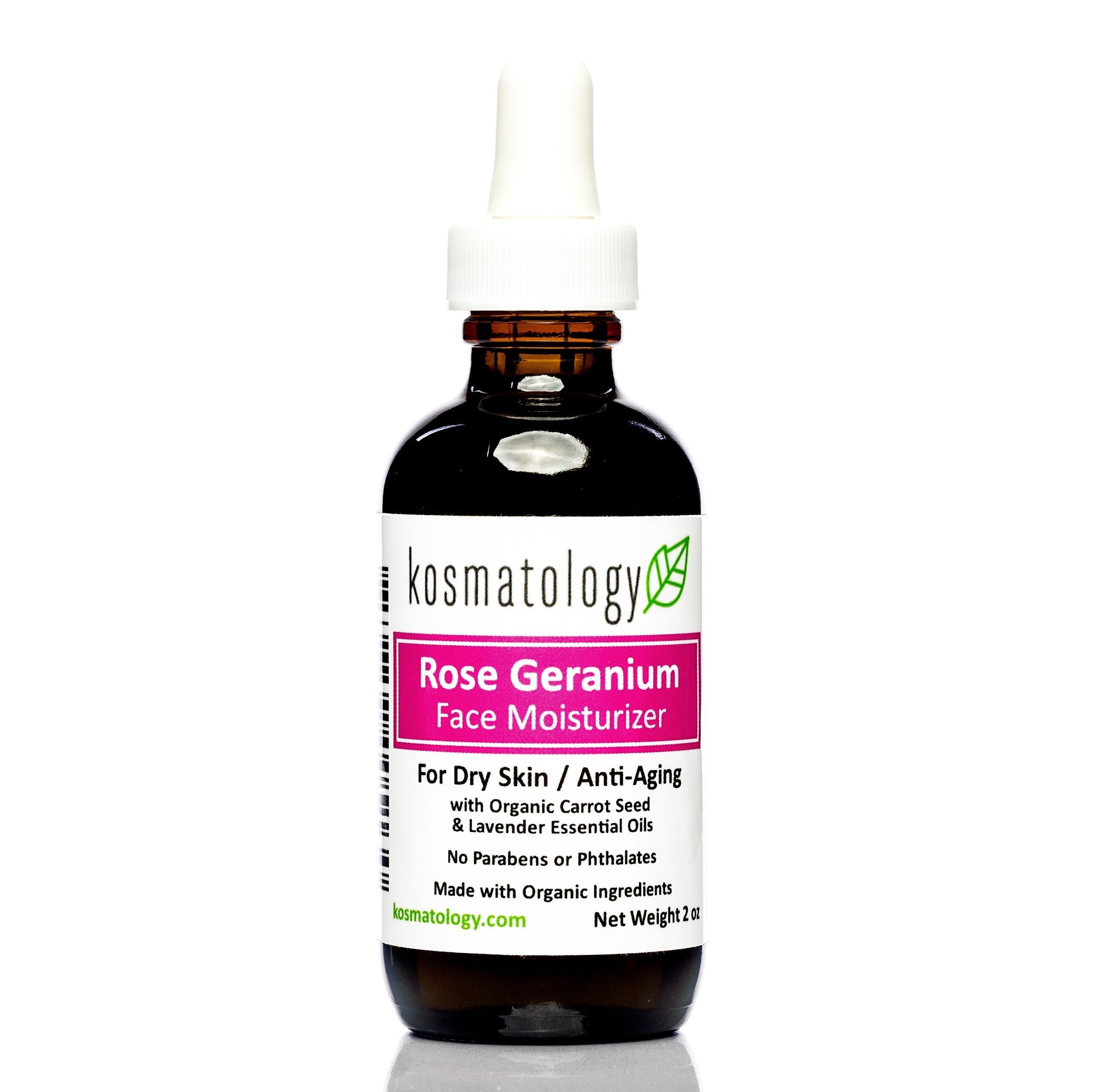 Kosmatology Rose Geranium Anti-Aging Facial Moisturizer 2 oz
