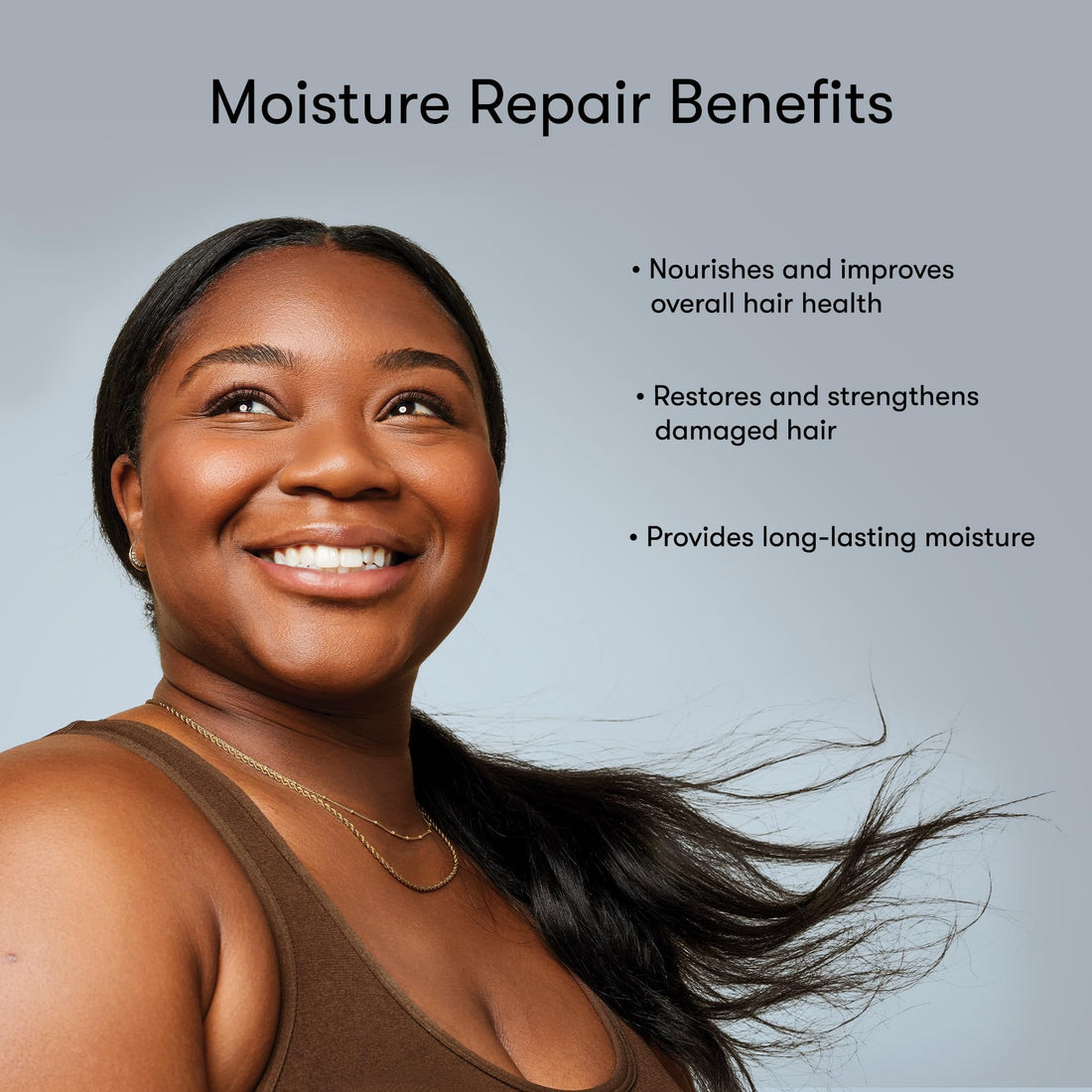 Odele Moisture Repair Sulfate-Free Shampoo & Conditioner Set, for Intense Hydration to help Restore and Nourish Dry or Damaged Hair, 13 Fl Oz Each (2-Pack)