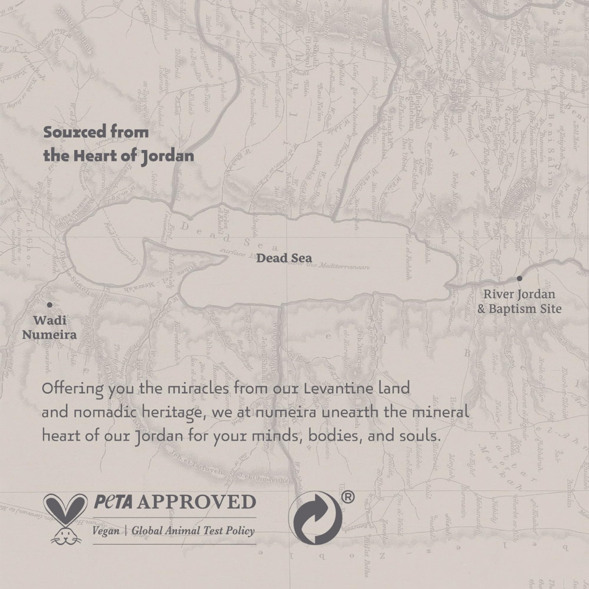 Numeira Dead Sea Mud Mask for Face & Body with Trace Minerals - Harvested from Jordan - Pore Reducer Mud Mask for Acne Skin - Gentle Dead Skin Remover for Face - Hydrating Facial Mask