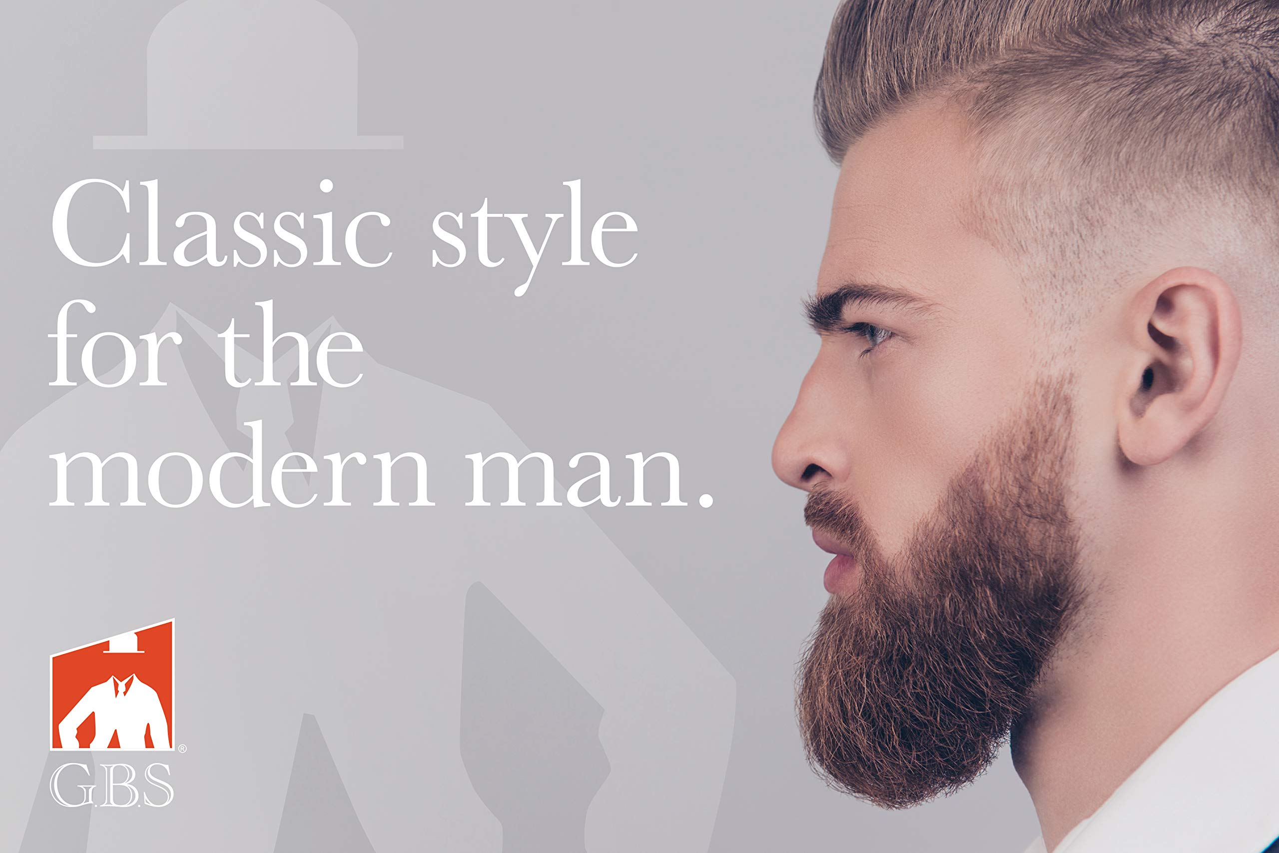 GBS Tortoise Pocket Moustache and Beard Comb -- MADE IN THE USA