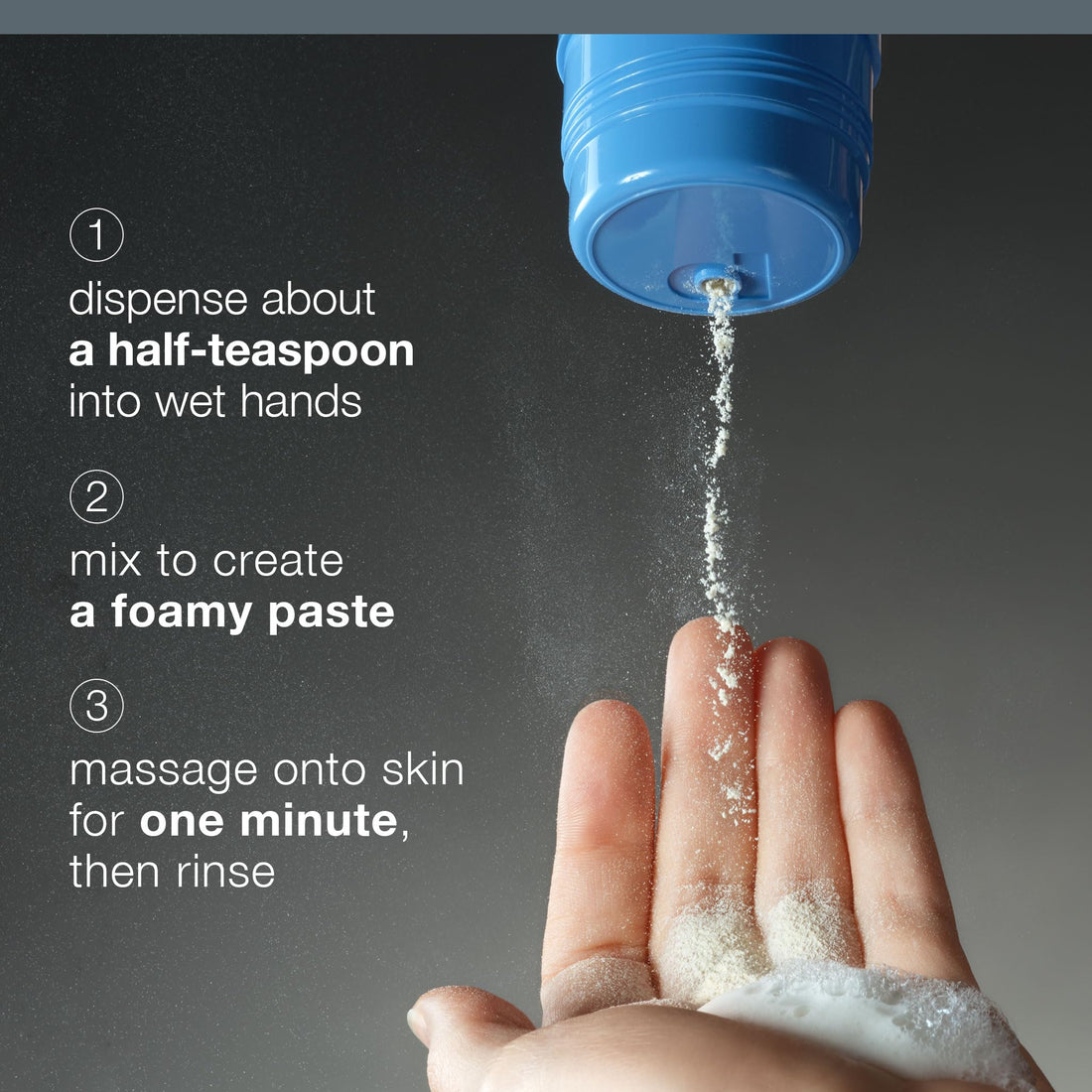 Dermalogica Daily Milkfoliant, Face Exfoliator, Powder Scrub Exfoliant with AHA and BHA - Calming, Polishing and Hydrating Skin, Oat-Based, Vegan Product, Refill, 2.6 fl oz