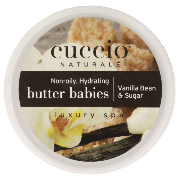 Cuccio Naturale Butter Blend, Ultra-Moisturizing, Renewing, Smoothing Scented Body Cream, Deep Hydration, Dry Skin Repair, Natural Ingredients - Vanilla Bean & Sugar
