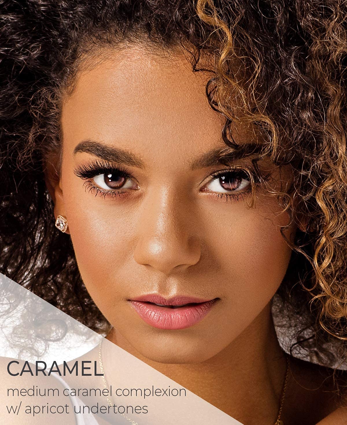 AmazingCosmetics Amazing Concealer, multipurpose full coverage concealer, 0.2 Oz, Caramel