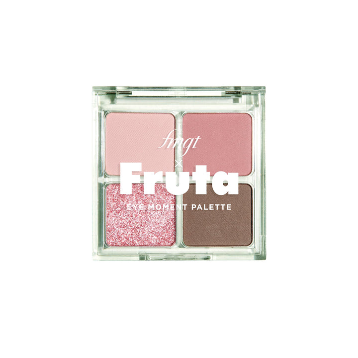 THE FACE SHOP Fruta Eyeshadow Moment Palette | Variaty Colors,Easy Blur,Compact Size | Piglet,Bring-on Berry,Pink Factory & Choco Dance | 1.2g x 4,K-Beauty