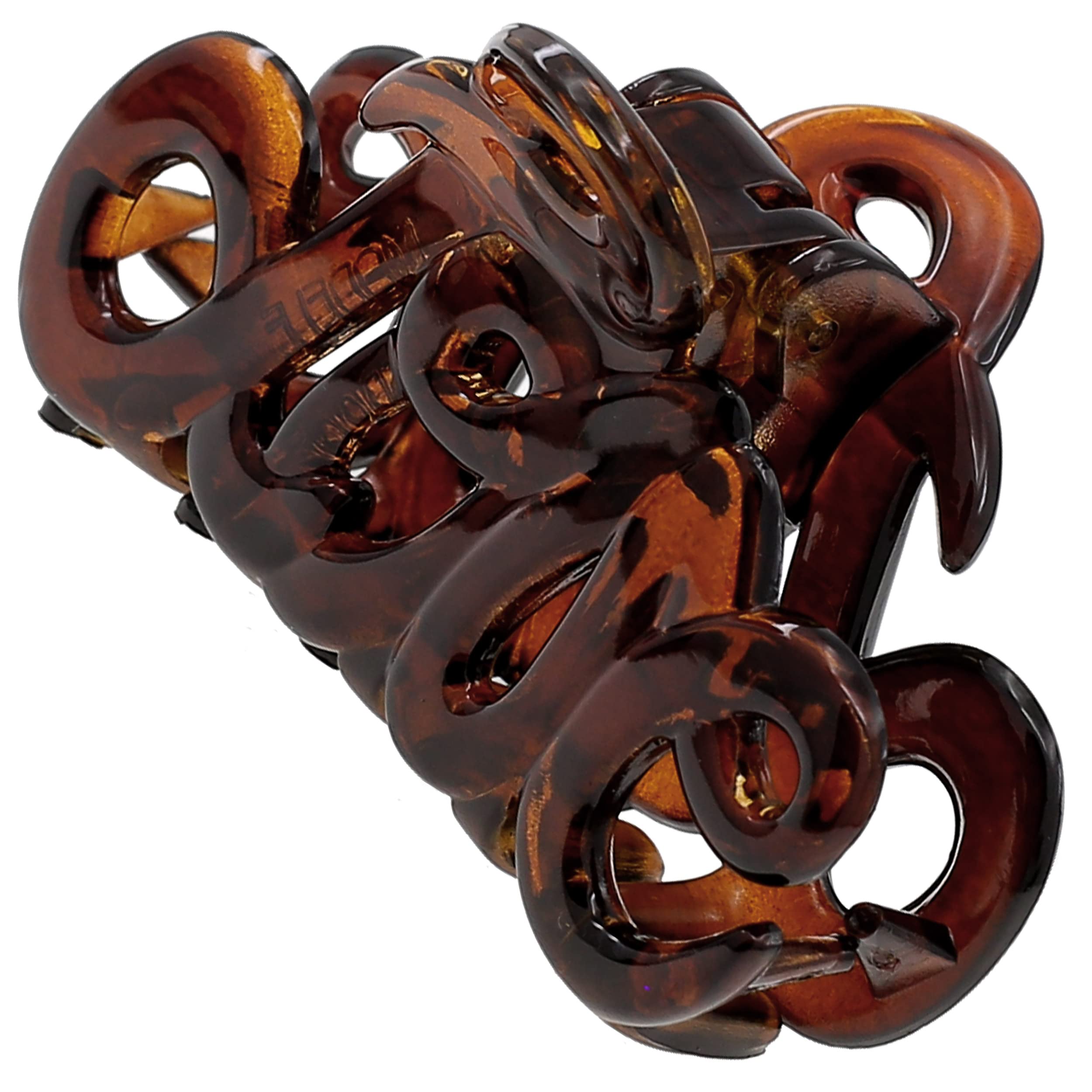 Camila Paris CP1377 French woman Hair Accessories (2) Hair Claw Clips. Strong and Durable Hair Ornaments. Made in France