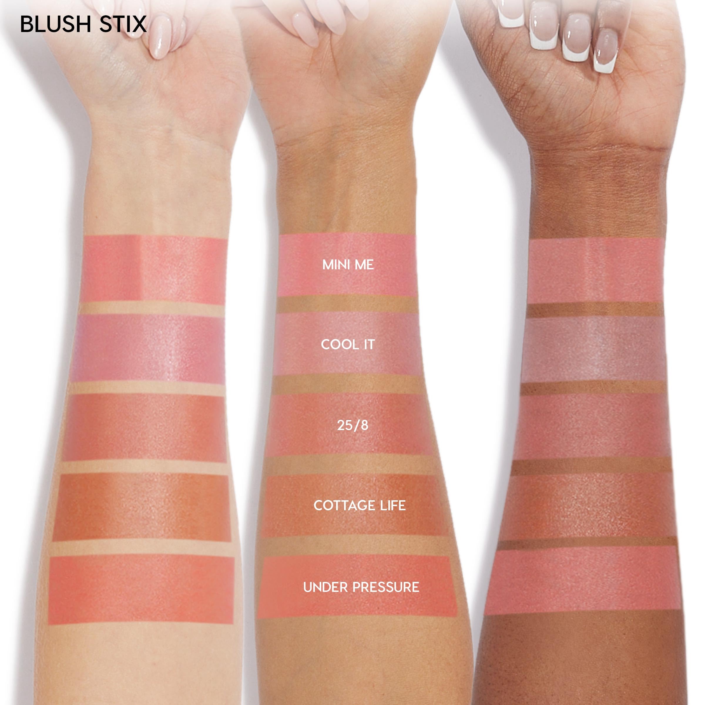ColourPop Blush Stix - Cream Blush Stick with a Blendable, Hydrating Formula and Natural, Skin-Like Finish - Buildable Cream Blush for Cheeks, Eyes & Lips - Mini Me (0.28 oz)