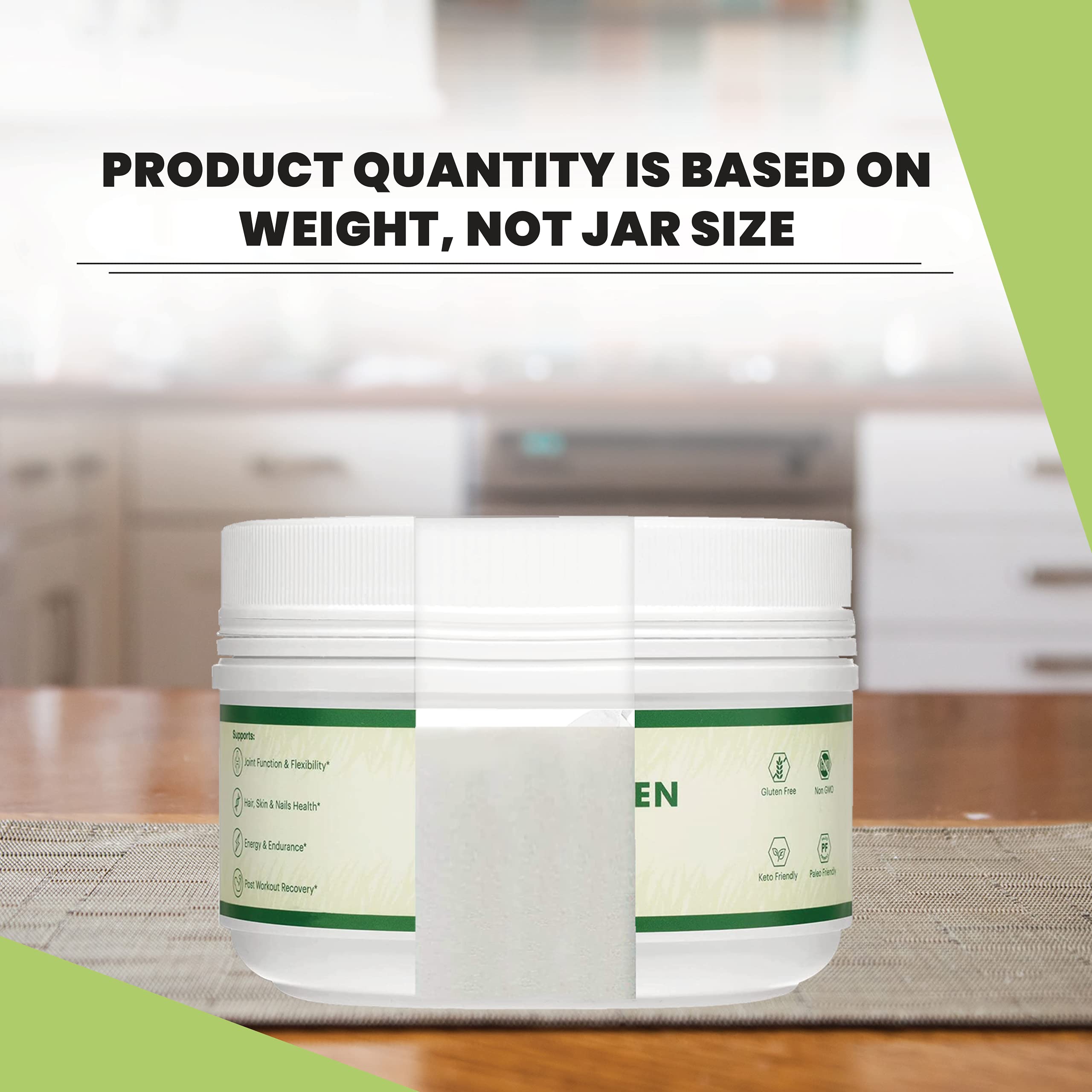 Zaytun Halal Collagen Peptides Powder, Hydrolyzed Type I & III Collagen, Supports Joint, Bone, Muscles, Hair, Skin, & Nails, Keto Friendly, Grass-Fed, 10 oz, Made in USA, Certified Halal